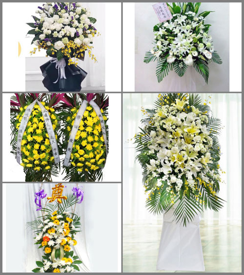 北京房山区阎村镇炒米店村白事花篮预定